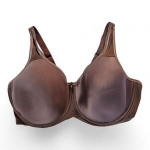 Wacoal Full Figure Underwire‎ Bra Women 42DD Brown Seamless 853192